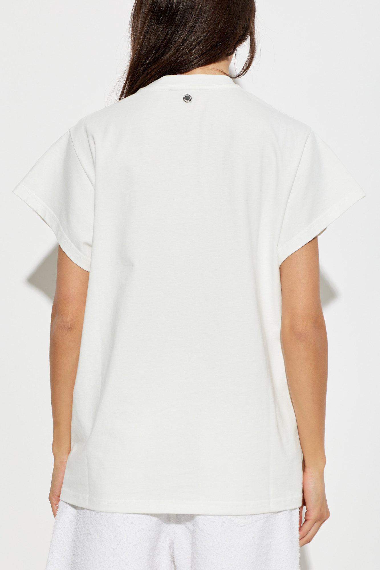 Stella McCartney T-shirt with decorative knit | Women's | Vitkac